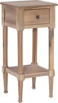 „Linon Natural“ mažas daiktų laikymo stalas su žaismingais jūros žvaigždžių rankenėlėmis, „Raleigh“ dekoratyvinis staliukas, aukštis 29,5"