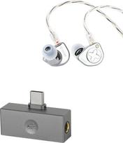 „LINSOUL SIMGOT EW300“ ausinės ir „Kiwi Ears Allegro Mini“ nešiojamasis IEM DAC