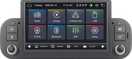 „Linux“ automobilių radijo imtuvas „Flash Start“ skirtas „Fiat Panda“ (2013–2020 m.) | „Plug & Play“ | Belaidis „CarPlay“ / „Android Auto“ / „Bluetooth“ / FM / AM / RDS / USB | DSP 100 W |