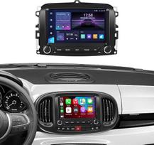 „Linux“ automobilių radijas, skirtas „FIAT 500L“ (2013–2019 m.) su „CarPlay“ ir „Android Auto“ | 7 colių HD jutiklinis ekranas, „Bluetooth“, RDS radijas, FM/AM/USB/DSP, „Plug & Play“