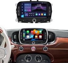 „Linux“ belaidis „CarPlay“ automobilių grotuvas su stereo sistema, skirtas „FIAT 500“ (2016–2022 m.) | 7 colių HD ekranas, „Wi-Fi“, „Bluetooth“, DSP, FM/RDS radijas, „Plug and Play“, atbulinės eigos kamera