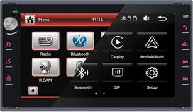 „Linux“ „Bluetooth“ automobilių radijas su ekranu, skirtas „VW Golf 4“, „Polo“ (MK3/4), „Bora“ (MK3/4), „Passat“; „Doppel Din“ automobilių radijas su navigacija, „Wi-Fi“, FM ir DAB radiju, „Apple CarPlay“, „Android Auto“, 7 colių ekranas