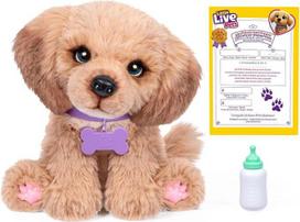 „Little Live Pets“ „My Really Real Puppy“ – interaktyvus pliušinis žaislas „Bailey“, daugiau nei 60 garsų ir reakcijų, 12,9 colių aukščio, judina akis, skleidžia garsus ir geria, puikiai tinka vaikams nuo 4 metų