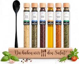 „Löffelgeist®“ prieskonių rinkinys „Da haben wir den Salat“ [vokiečių kalba]