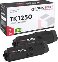 „Logic-Seek“ TK1250 tonerio kasetė, suderinama su „Kyocera“ TK-1250, skirta spausdintuvams „ECOSYS MA3500FX“, „MA3500X“, „MA3501WFX“, „PA3500WX“, „PA3500X“ – dviejų vienetų pakuotė, juoda, didelio našumo