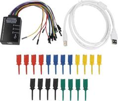 „Logikrate“ 100 m, skirtas analizatoriui, USB, 16 kanalų, su įrenginiais, duomenų ėmimu, JTAG protokolo analize, UART ir SPI testais