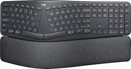 „Logitech ERGO K860 for Business“ belaidė klaviatūra su atskirais blokais