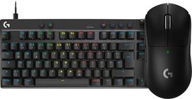 „Logitech G PRO X TKL Rapid DEU QWERTZ + Superlight 2“ žaidimų rinkinys – juodas
