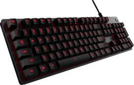 „Logitech G413“ mechaninė žaidimų klaviatūra, taktiliniai „Romer-G“ jungikliai, šlifuoto aliuminio korpusas, programuojami F klavišai, USB grandinė, skandinaviškas klavišų išdėstymas – anglies pluošto / juoda