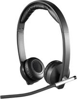 „Logitech H820E“ belaidės ausinės, stereo ausinės su triukšmą slopinančiu mikrofonu, USB, ausinių valdymo mygtukai, LED indikatorius, skirtos PC / Mac / nešiojamiesiems kompiuteriams – juodos | „Bluetooth“ stereo ausinės su triukšmo slopinimu, atverčiamu