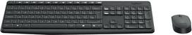 „Logitech MK235“ belaidžio klaviatūros ir pelės rinkinys, 2,4 GHz ryšys per „Unifying Nano“ USB imtuvą, 10 m veikimo nuotolis, 15 „FN“ klavišų, 3 metų baterijos veikimo trukmė, skirtas stacionariam kompiuteriui / nešiojamajam kompiuteriui, belgiškas AZERT