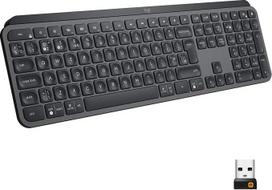 „Logitech MX Keys“ belaidė klaviatūra, „Bluetooth“ ir USB imtuvas, USB-C jungtis, 5 mėnesių baterijos veikimo trukmė, „Easy-Switch“ funkcija, klavišų apšvietimas, PC / „Mac“, olandiškas „QWERTY“ klavišų išdėstymas, juoda | „Bluetooth“ ir USB imtuvas, USB-