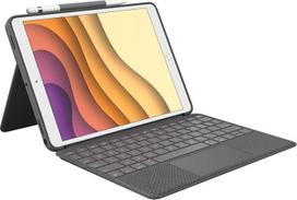 „Logitech Touch Combo“ skirtas „iPad Air“ (3-osios kartos) A2152, A2123, A2153, A2154 ir „iPad Pro“ 10,5 colių A1701, A1709, A1852, klaviatūros dėklas su jutikliniu pelės kilimėliu, nuimama klaviatūra, „Smart Connector“, ITA QWERTY – juoda