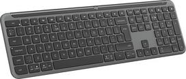 „Logitech Signature Slim K950“ belaidė klaviatūra – grafito spalvos, skandinaviškas QWERTY išdėstymas