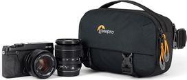 „Lowepro Trekker Lite HP 100“ kompaktiškas fotoaparato kuprinė su planšetinio kompiuterio skyriumi, fotoaparato dėklas, skirtas veidrodiniams fotoaparatams su apkarpytu jutikliu, „UltraRCA“ suspaudimo sistema, juoda