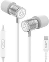 „LUDOS Ultra“ USB-C ausinės, 5 metų garantija, skirta „iPhone 17“, „16“, „15 Pro Max Plus“, „Samsung Galaxy S24“, „S23 Ultra“, „S22“, „S21 FE“, „S20“, „A53“, „A54“, USB C tipo ausinės su mikrofonu, įdedamos į ausį, su laidu, skirtos „iPad Pro 2022“