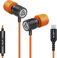„LUDOS Ultra“ USB-C ausinės, 5 metų garantija, skirta „iPhone 17“, „16“, „15 Pro Max“, „Plus“, „Samsung Galaxy S24“, „S23 Ultra“, „S22“, „S21 FE“, „S20“, „A53“, „A54“, USB C tipo ausinės su mikrofonu, į ausį įdedamos su laidu, skirtos „iPad Pro 2022“