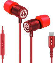 „LUDOS Ultra“ USB-C ausinės, 5 metų garantija, skirta „iPhone 17“, „16“, „15 Pro Max“, „Plus“, „Samsung Galaxy S24“, „S23 Ultra“, „S22“, „S21 FE“, „S20“, „A53“, „A54“, USB C tipo ausinės su mikrofonu, į ausį įdedamos, su laidu, skirtos „iPad Pro 2022“