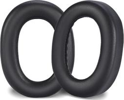„Lukvcoe“ atsarginės ausinių pagalvėlės, skirtos „Jabra Evolve2 85 UC“ / „Evolve 2 85 MS“ belaidžiams ausiniams (netinka „Elite 85H“ modeliui). Minkštos, iš baltymų odos pagamintos ausinių pagalvėlės su triukšmo izoliacija (juodos spalvos)