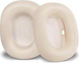 „Lukvcoe“ atsarginės ausinių pagalvėlės, skirtos „AirPods Max 1“ ir „2“ ausinėms, su patobulintu tvirtu magnetiniu tvirtinimu, pagamintos iš patvarios tinklinės medžiagos, su minkštesne puta