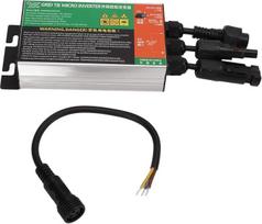 „Luqeeg“ 260 W, 230 V saulės energijos mikroinverteris, atsparus vandeniui, prijungiamas prie elektros tinklo, MPPT, grynas sinusinis bangos profilis, DC įėjimas 18–50 V, AC išėjimas 180–280 V, saulės energijos inverteris, prijungiamas prie elektros tinkl