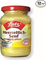 „Lutz“ krienų garstyčių rinkinys, 12 x 200 ml, dėžutėje