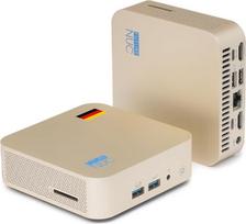 „Lux“ mini kompiuteris su „Intel Core i5“ procesoriumi, 16GB RAM, 512GB SSD | Vokietijos prekės ženklas – „Windows 11 Pro“ – „Wi-Fi 6E“ – „Bluetooth 5.3“ – 2,5 G LAN – „DisplayPort“ USB-C – 2x HDMI 2.1 8K