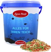 „Lyra Pond®“ 10 l (0,85 kg) „Pond Colour Sticks“ karpių mišinys + kibiras