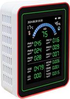„lyrlody“ oro kokybės matuoklis „18 in 1“ – kambario oro kokybės testeris su duomenų saugojimo funkcija ir LCD ekranu, turintis 2 TVOC, HCHO, 2,5 ir 10 jutiklius, skirtas namams ir biurui