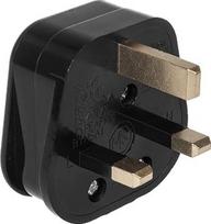 „Maclean MCE193“ Jungtinės Karalystės elektros kištukas, 3 kontaktų, 13 A, 230 V adapteris su lizdu (5 vnt. pakuotė)