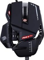 „Mad Catz R.A.T. 6+“ pelė, optinė, USB, 12 000 DPI, skirta dešiniarankiams, juoda – „Mad Catz R.A.T. 6+“, dešiniarankiams, optinė, USB, 12 000 DPI, 12 000 fps, juoda