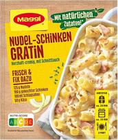 „Maggi Fix“ makaronų su kumpiu gratino mišinys, 1 pakuotė po 33 g
