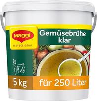 „MAGGI Professional“ skaidrus daržovių sultinys, veganiškas, greitai tirpstantis, 5 kg
