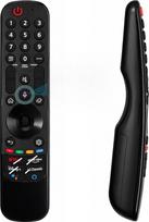 „Magic Remote“ nuotolinio valdymo pultas, skirtas „LG“ televizoriams, su balso valdymu, universalus nuotolinio valdymo pultas, suderinamas su „LG Smart TV“ modeliais MR20, MR21, MR22, MR23GA, MR24GA, su „Netflix“ ir „Disney+“ mygtukais, skirtas UHD/OLED/O