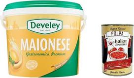 „Maionese Classica Gastronomica Premium“ – aukščiausios kokybės klasikinis gastronominis majonezas, 5 kg + itališkas gurmaniškas „Polpa“, 400 g