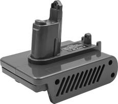 „Makita DC31“ B tipo akumuliatoriaus adapteris, 18 V, skirtas „Dyson DC31“, „DC34“, „DC35“, „DC44“ ir „DC45“ dulkių siurbliams