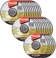„Makita“ B-46159-25 4-1/2" x .032" x 7/8" ypač plonas pjovimo diskas (25 vnt. pakuotė), nerūdijantis plienas