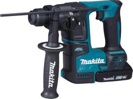 „Makita“ DHR171RAJ SDS-Plus akumuliatorinis gręžtuvas-plaktukas, 18 V, 2 Ah, ličio jonų akumuliatorius, su 2 įkraunamais akumuliatoriais ir dėklu