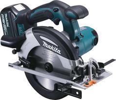 „Makita“ DHS630Y1J akumuliatorinis diskinių pjūklas, 18,0 V, „Makpac“ komplekte su 2 akumuliatoriais, 4,0 Ah