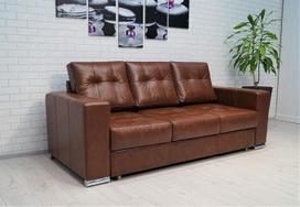 „Mallorca Spades FS“ trijų vietų sofa iš tikros odos, plotis 205 cm, su miego funkcija. Odinė sofa iš tikros odos. Didelis spalvų pasirinkimas