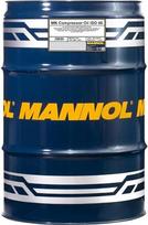 „Mannol“ 1 x 208 l kompresoriaus alyva ISO 46/DIN 51 506, skirta stūmokliniams sraigtiniams kompresoriams