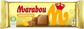„Marabou Apelsin Krokant“ šokoladas, 170 g – švelniai tirpstantis pieninis šokoladas su traškia apelsinų skonio danga, kukurūzų dribsniais ir migdolų karamele – „Orange Crocant“