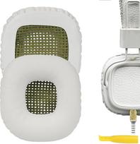 „Marshall Major“ ausinių atsarginės ausų pagalvėlės, ausų pagalvėlės, ausų pagalvėlės, ausų pagalvėlių antgaliai, baltos spalvos