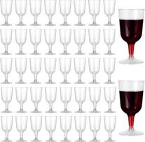 „MATANA 96 Premium“ plastikiniai vyno taurės, 180 ml, tvirtos ir daugkartinio naudojimo, daugkartinio naudojimo kokteilių taurės, plastikinės vyno taurės vestuvėms ir vakarėliams