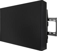 „MaxAwe“ lauko televizoriaus dangtis, 54 x 35 x 5 coliai (137 x 89 x 14 cm), lauko televizoriaus dangtis, universali ekrano apsauga, atspari oro sąlygoms, juoda