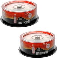 „Maxell XL II 80MU“ – 50 vnt. CD-R – 700MB (80 min.) – ketaus – atminties palaikymas