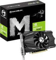 „maxsun“ „GeForce GT 1030“ 4GB GDDR4 vaizdo plokštė su GPU, „Mini ITX“ konstrukcija, HDMI, DVI-D, aušinimo sistema su vienu ventiliatoriumi