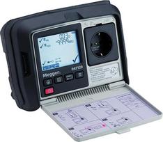 „Megger 1003-066 PAT120-DE“ įrangos testeris, apsauginio laidininko varža (200 mA), izoliacijos bandymas 250 V ir 500 V įtampa, atsarginė nuotėkio srovė, prailginimo laidai