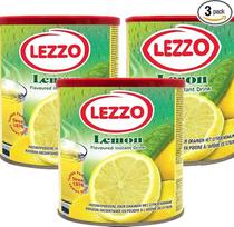 „Mein Bazar“ rinkinys „Lezzo“ greito paruošimo gėrimas su citrinų skoniu, 3 x 700 g – tinka vartoti karštas ir šaltas – greito paruošimo arbata – ledinė arbata