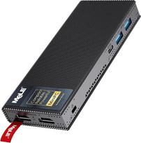 „MeLE“ ventiliatoriaus neturintis mini kompiuteris „PCG02 Pro“ su „N5100“ procesoriumi, 8GB RAM ir 128GB atminties, mikro stalinis kompiuteris su dviem HDMI jungtimis ir gigabito Ethernetu, skirtas verslui, biurui, pramonei, daiktų internetui (IoT) ir n